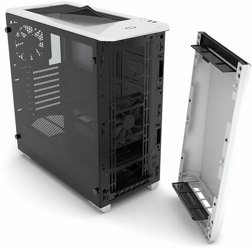 Phanteks Eclipse P400 Tempered Glass - Glacier White