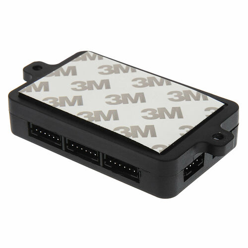 Lian Li Bora 120 RGB PWM, 120 mm (Noir) (Pack de 3) + Contrôleur + Télécommande