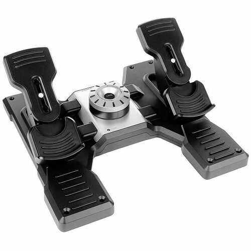 Logitech G Saitek Pro Flight Yoke System + Flight Rudder Pedals