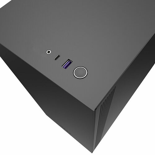 NZXT H510 - Noir mat/Rouge