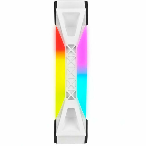 Corsair QL120 RGB - Blanc - 120 mm (Pack de 3) + Lighting Node Core