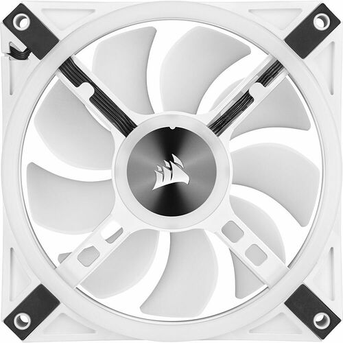 Corsair QL120 RGB - Blanc - 120 mm (Pack de 3) + Lighting Node Core