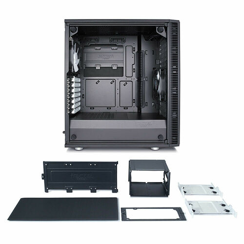 Fractal Design Define C Tempered Glass - Noir