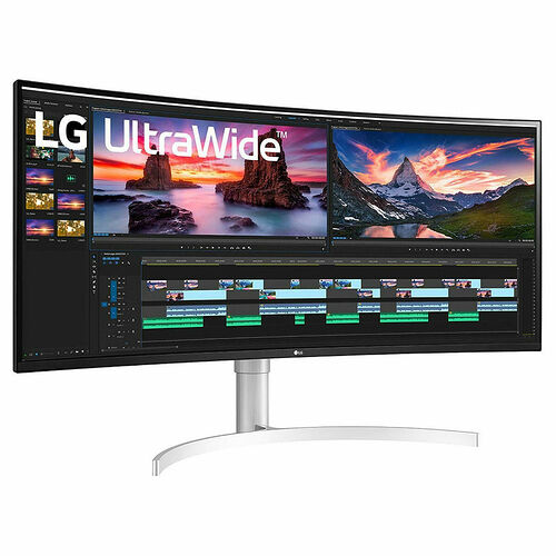 LG 38WN95C-W Adaptive Sync (dalle incurvée)