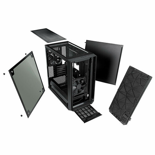Fractal Design Meshify C Mini Tempered Glass - Noir