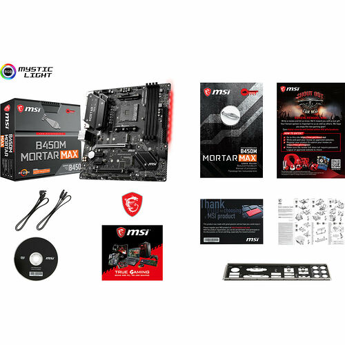 MSI B450M MORTAR MAX