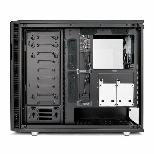 Fractal Design Define R6 Black Tempered Glass - Noir