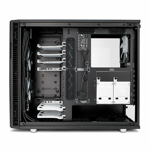 Fractal Design Define R6 Black Tempered Glass - Noir
