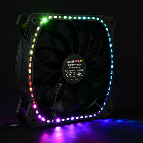 Enermax SquA RGB, 120 mm (Pack de 3)
