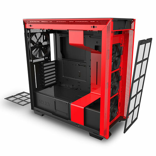 NZXT H710 - Noir mat/Rouge