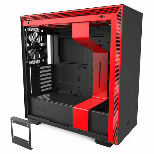 NZXT H710 - Noir mat/Rouge
