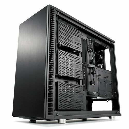Fractal Design Define S2 Tempered Glass Light - Gris