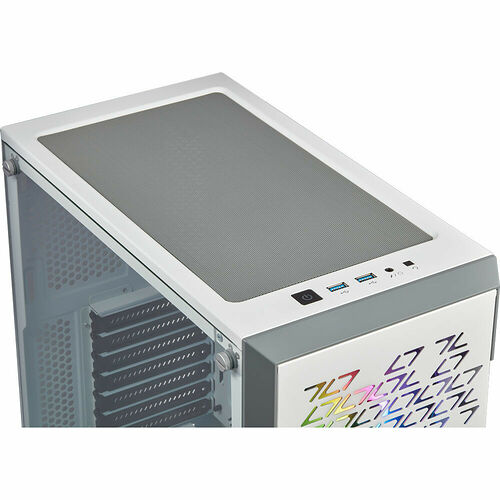 Corsair iCUE 220T RGB Airflow - Blanc