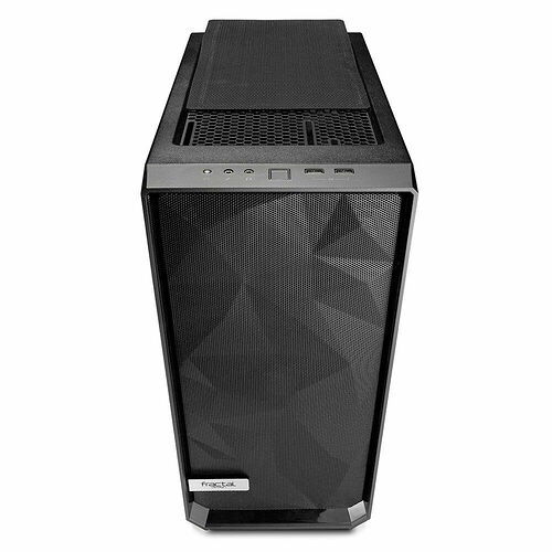 Fractal Design Meshify C Tempered Glass Clear - Noir