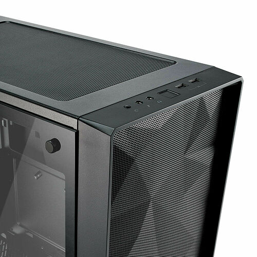 Fractal Design Meshify C Tempered Glass Clear - Noir