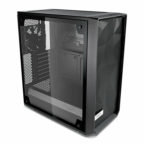 Fractal Design Meshify C Tempered Glass Clear - Noir