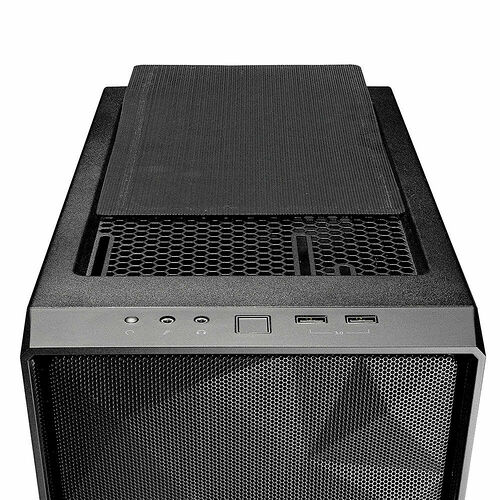 Fractal Design Meshify C Tempered Glass Clear - Noir