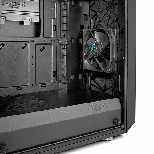 Fractal Design Meshify C Tempered Glass Clear - Noir