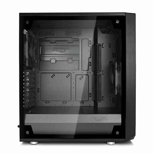 Fractal Design Meshify C Tempered Glass Clear - Noir