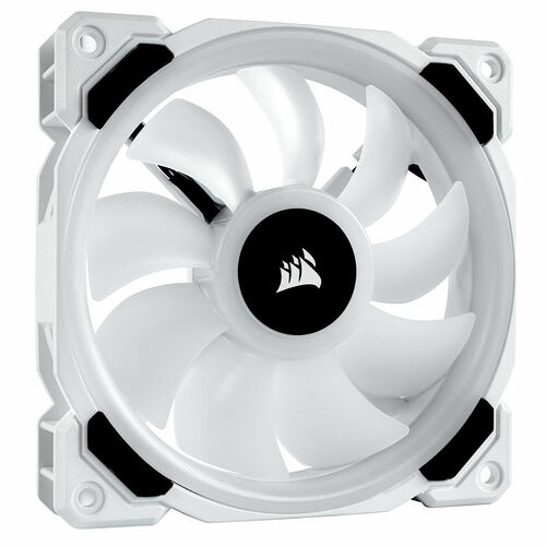 Corsair LL120 RGB - 120 mm (Blanc - Pack de 3) + Contrôleur et Hub RGB