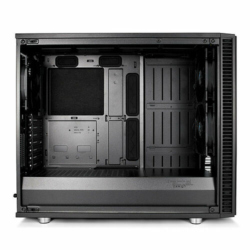 Fractal Design Define S2 Tempered Glass Light - Blackout