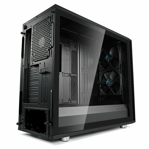Fractal Design Define S2 Tempered Glass Light - Blackout