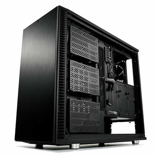 Fractal Design Define S2 Tempered Glass Light - Blackout