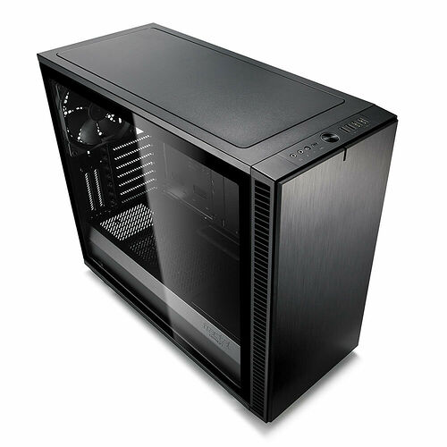 Fractal Design Define S2 Tempered Glass Light - Blackout