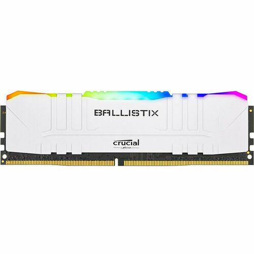 DDR4 Crucial Ballistix White RGB - 16 Go (2 x 8 Go) 3000 MHz - CAS 15