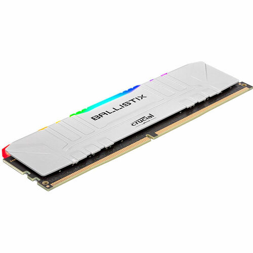 DDR4 Crucial Ballistix White RGB - 16 Go (2 x 8 Go) 3000 MHz - CAS 15