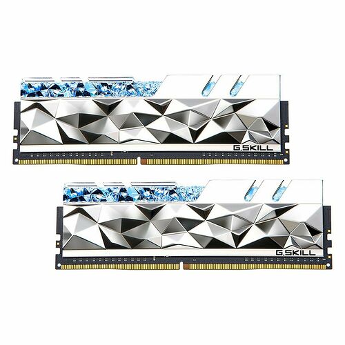DDR4 G.Skill Trident Z Royal Elite Argent - 16 Go (2 x 8 Go) 3600 MHz - CAS 16