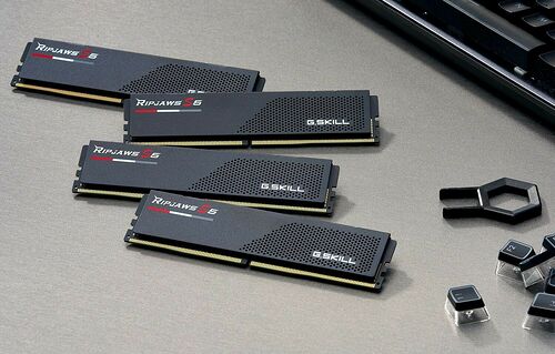 DDR5 G.Skill RipJaws S5 Noir - 32 Go (2 x 16 Go) 6000 MHz - CAS 30