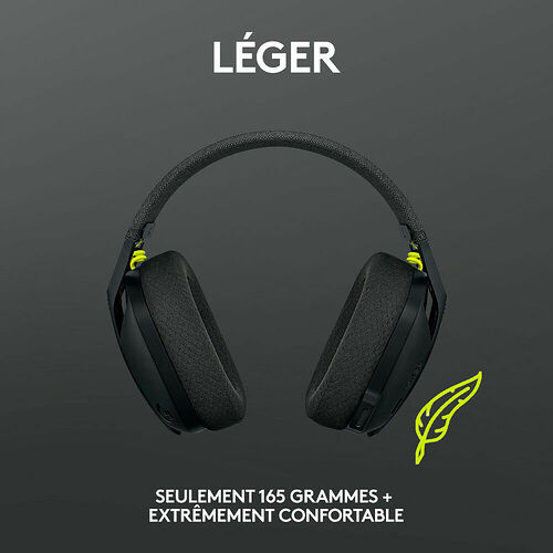 Logitech G435 Lightspeed - Noir