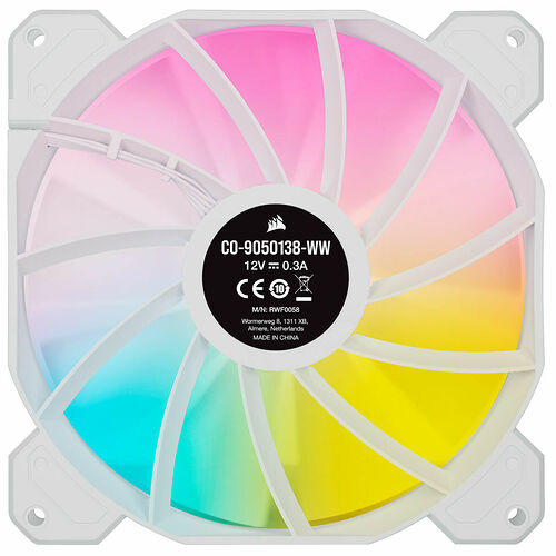 Corsair SP140 RGB Elite - Blanc - 140 mm