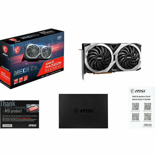 MSI Radeon RX 6700 XT MECH 2X OC