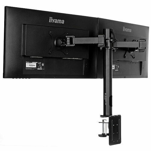 Pack Dual Screen Iiyama G-Master G2530HSU-B1 FreeSync + Pied Iiyama DS1002C-B1