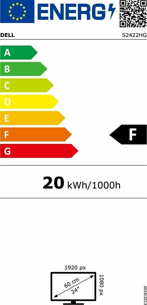 Dell S2422HG FreeSync (dalle incurvée)