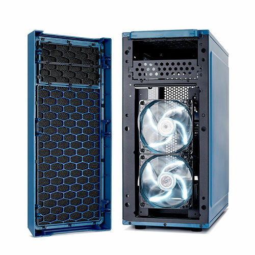 Fractal Design Focus G - Bleu (Version fenêtre)