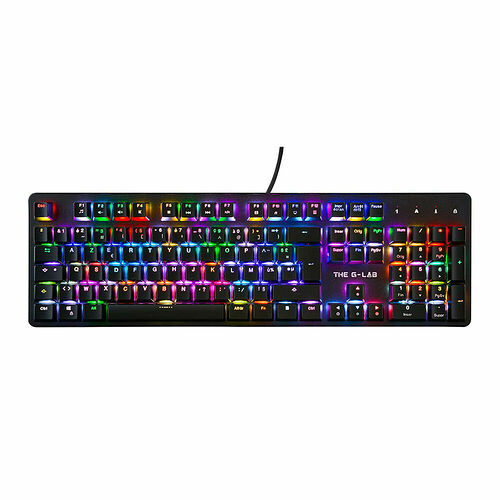 The G-Lab KEYZ RUBIDIUM (Outemu Red) (AZERTY)