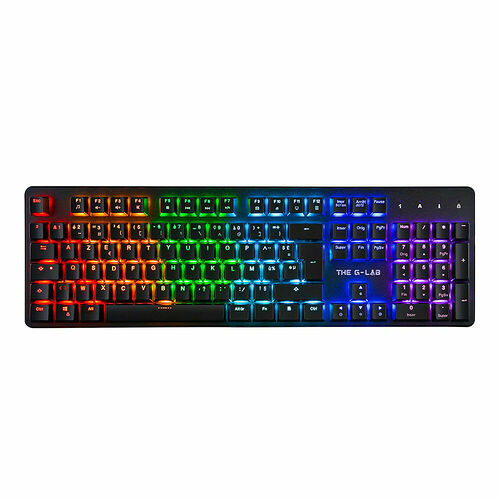 The G-Lab KEYZ RUBIDIUM (Outemu Red) (AZERTY)