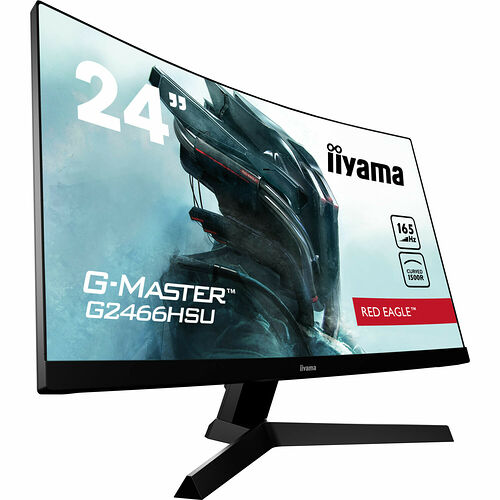 Iiyama G-Master G2466HSU-B1 FreeSync (dalle incurvée)