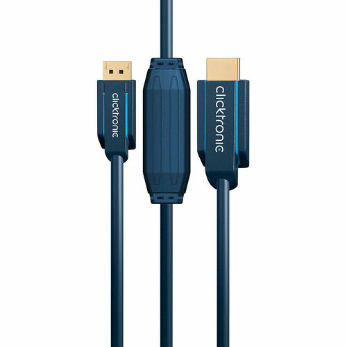 Clicktronic câble HDMI vers DisplayPort (5 mètres)