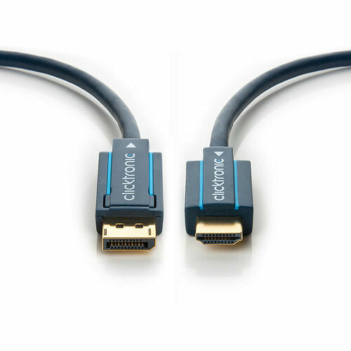 Clicktronic câble HDMI vers DisplayPort (5 mètres)
