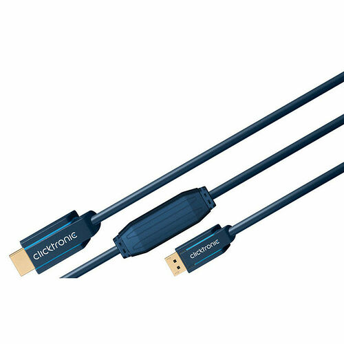 Clicktronic câble HDMI vers DisplayPort (5 mètres)