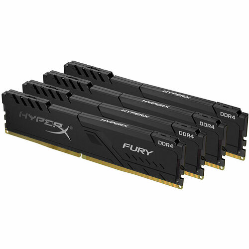 DDR4 HyperX Fury - 64 Go (4 x 16 Go) 3200 MHz - CAS 16