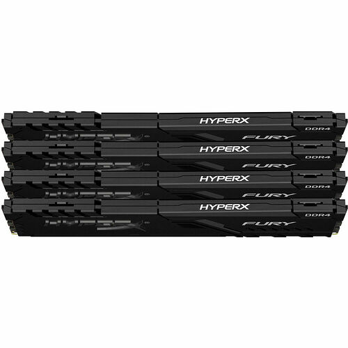 DDR4 HyperX Fury - 64 Go (4 x 16 Go) 3200 MHz - CAS 16