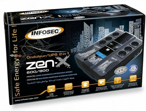 Infosec Zen-X1000 - 8 prises
