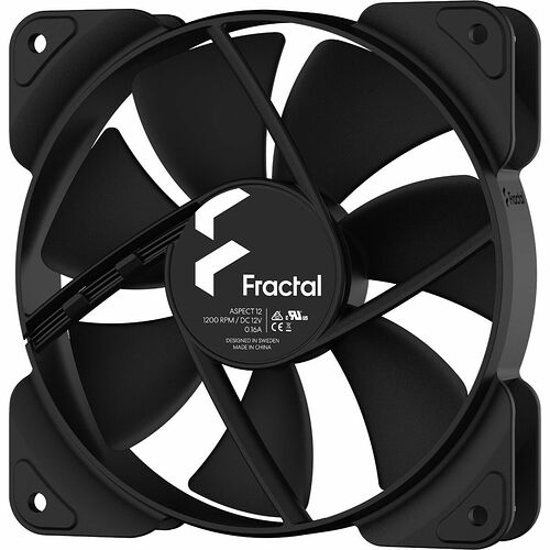 Fractal Design Aspect 12 - 120 mm - Noir