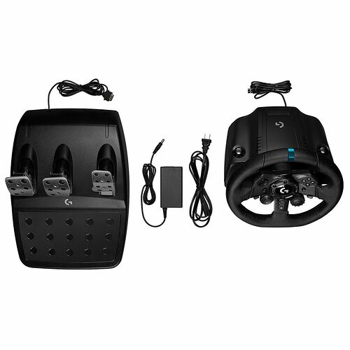 Logitech G923 + Driving Force Shifter + OPLITE Wheel Stand GT Pro