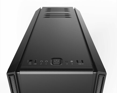 be quiet! Silent Base 601 Window - Noir